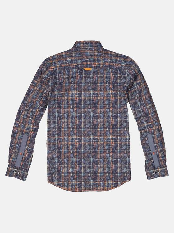 engbers Herren Hemd langarm Orange 32272