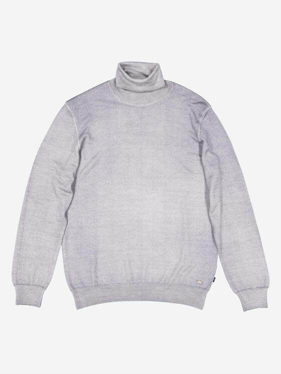 engbers Herren Pullover mit Rollkragen Grau 37800