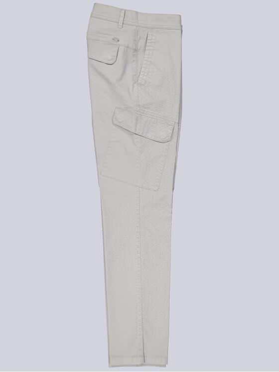 engbers Herren Cargo-Hose dezent gemustert Silbergrau 39013