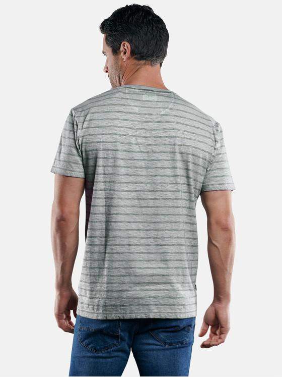 engbers Herren Henley T-Shirt Grau 29239