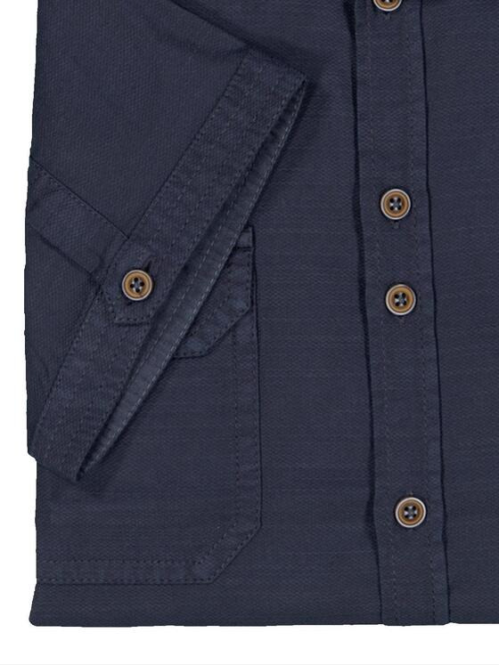 engbers Herren Kurzarm-Hemd regular Marineblau 36871