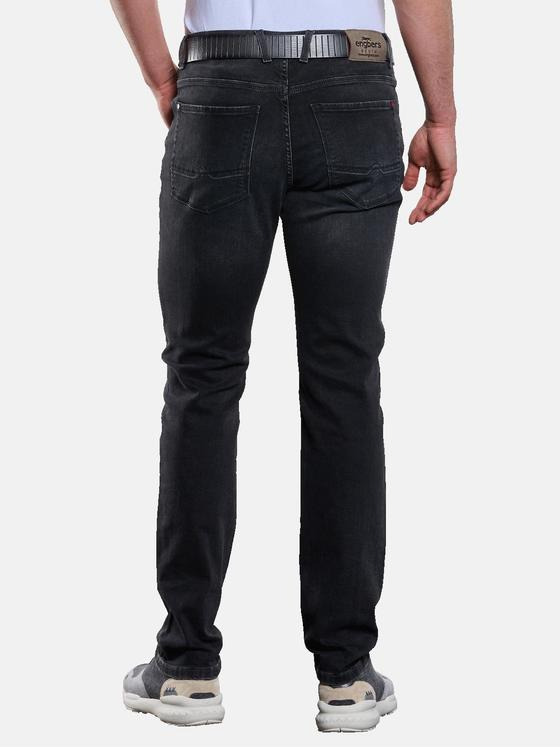 engbers Herren Jeans 5-Pocket Super-Stretch Anthrazit 33118