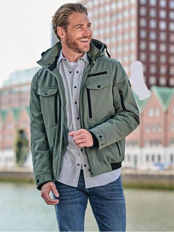 engbers Herren Funktionsjacke Khaki 39250