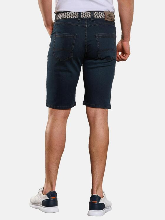 engbers Herren Bermuda 5-Pocket in Black-Färbung Anthrazit 33192