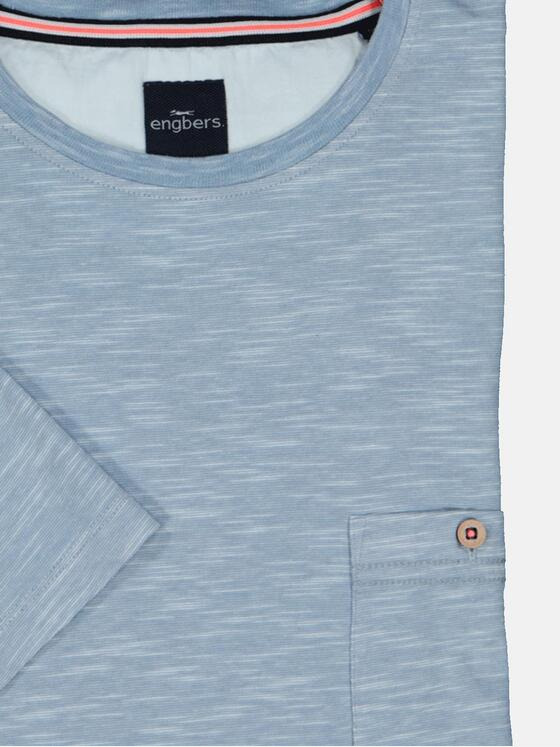 engbers Herren T-Shirt regular Hellblau 36841