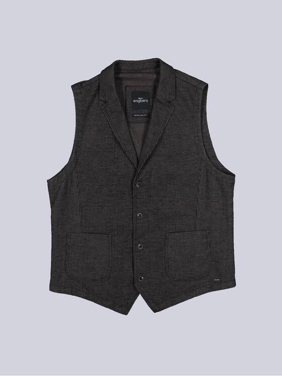 engbers Herren Sakko-Weste regular Braun 35196