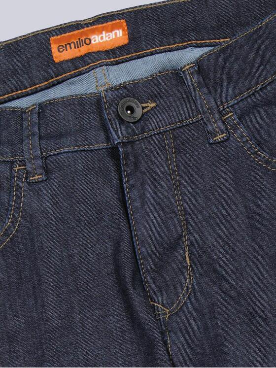 emilio adani Herren Jeans mit dunkler Waschung Marineblau 40599