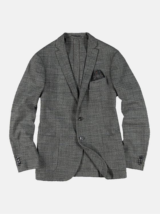 emilio adani Herren Anzug-Sakko slim fit Grau 32039