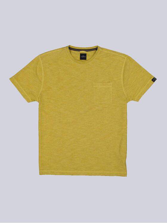 engbers Herren T-Shirt uni Gelb 35273