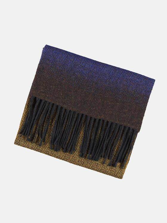 engbers Herren Schal uni Saphirblau 30391