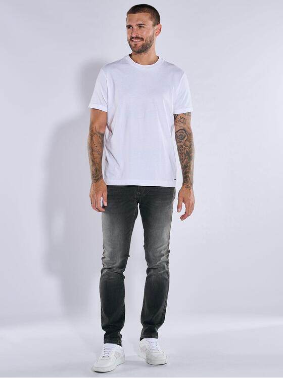 emilio adani Herren Super-Stretch-Jeans slim fit Grau 37554