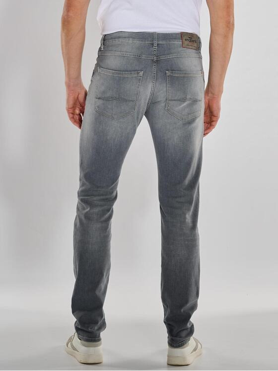 engbers Herren Super-Stretch-Jeans regular Grau 36656