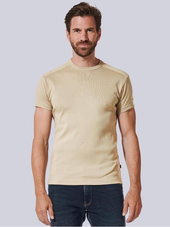 engbers Herren Basic-Shirt "My Favorite" organic Braun 35685