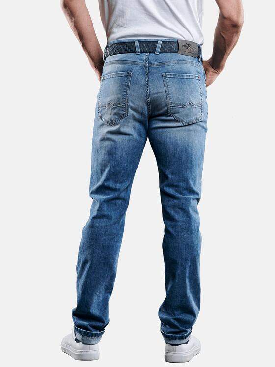 engbers Herren Jeans 5-Pocket Superstretch Himmelblau 29181
