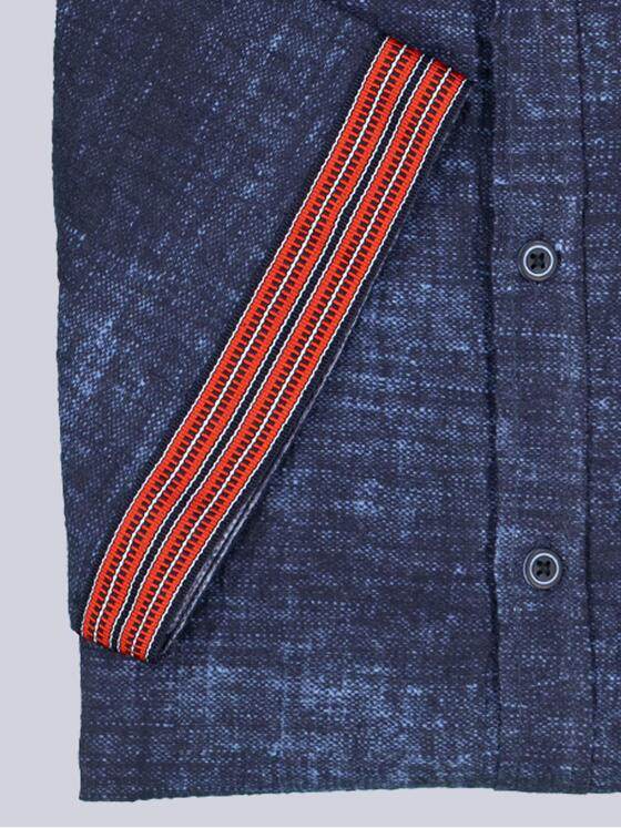 engbers Herren Kurzarm-Hemd regular Marineblau 38497