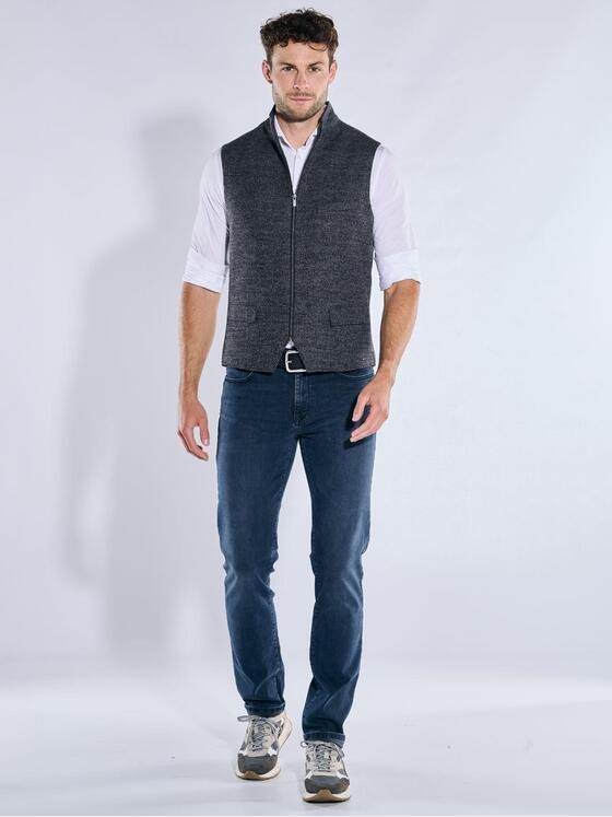 emilio adani Herren Sakko-Weste sportiv Saphirblau 39381