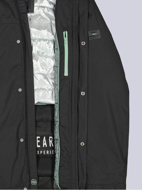 engbers Herren Funktionsjacke mit abnehmbarer Kapuze Schwarz 39251