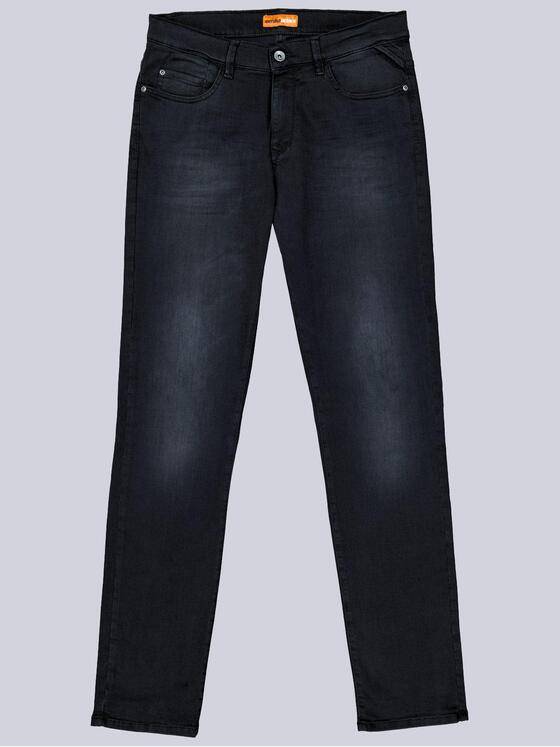 emilio adani Herren Super-Stretch Jeans Slim Fit Anthrazit 32018