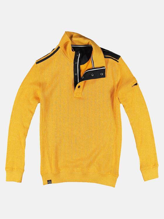 engbers Herren Auffälliges Sweatshirt Gelb 30943