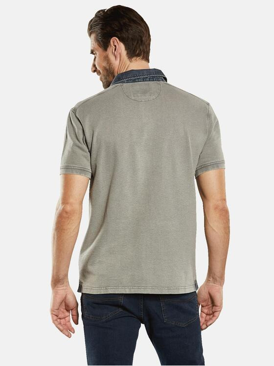 engbers Herren Polo-Shirt aus Baumwolle Grau 34541