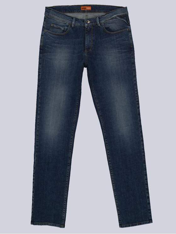 emilio adani Herren Super-Stretch-Jeans slim fit Blau 35497