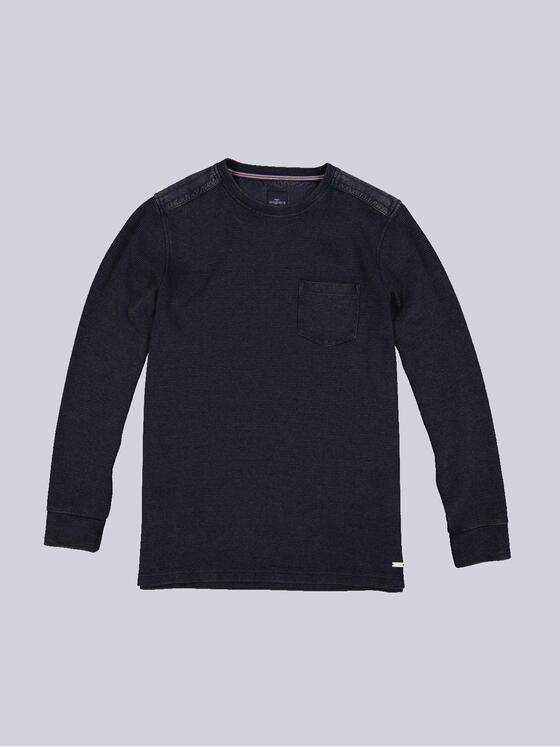 engbers Herren Langarm-Hemd uni Saphirblau 36152