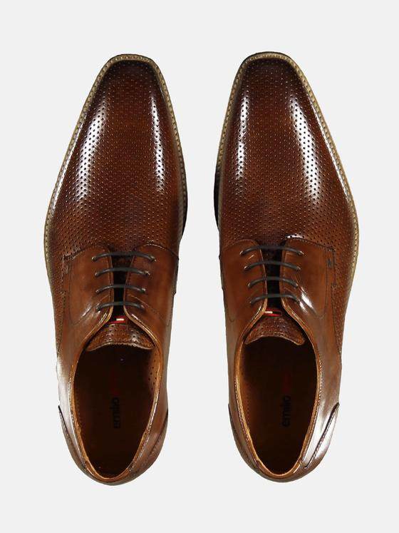 emilio adani Herren Business Derby Schuh Braun 29172