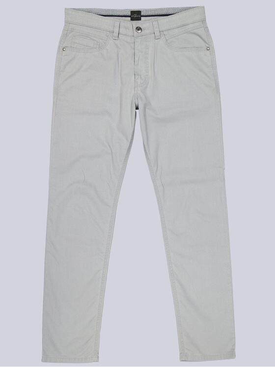 engbers Herren 5-Pocket-Hose regular Silbergrau 38671
