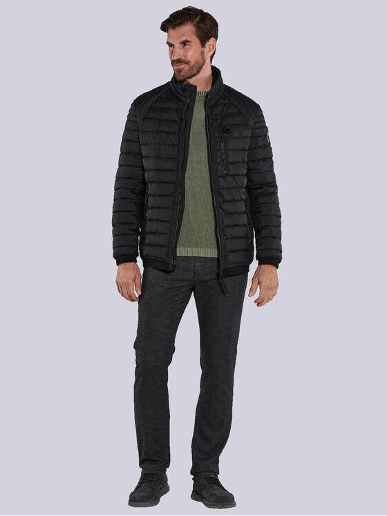 engbers Herren Steppjacke regular Schwarz 35429