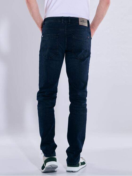 engbers Herren Super-Stretch-Jeans slim fit Indigoblau 37403