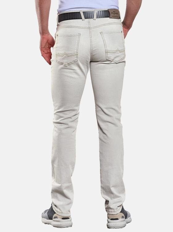 engbers Herren Jeans 5-Pocket Superstretch Beige 33120