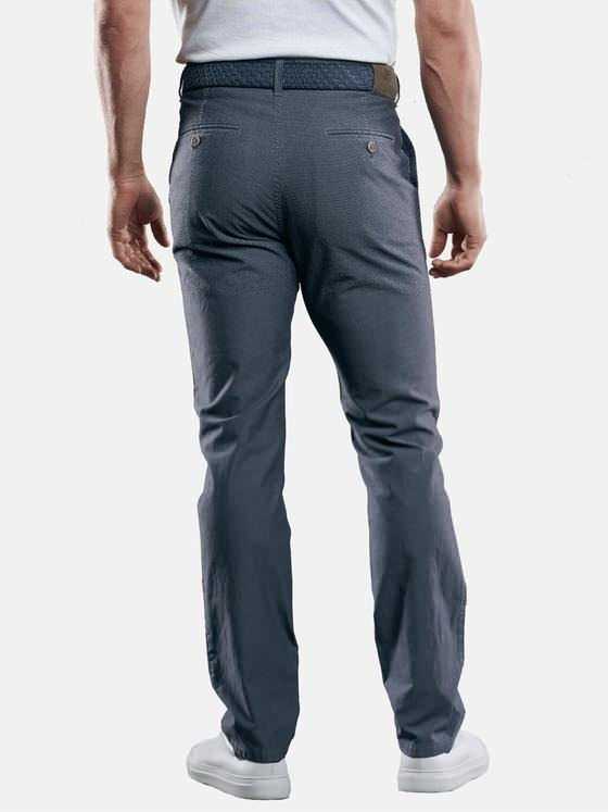 engbers Herren Chino Sommerwolloptik Taubenblau 29185