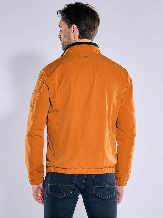 engbers Herren Jacke mit eingelassener Kapuze Orange 38365