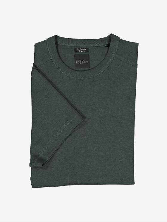 engbers Herren Basic-Shirt "My Favorite" organic Türkis 37300
