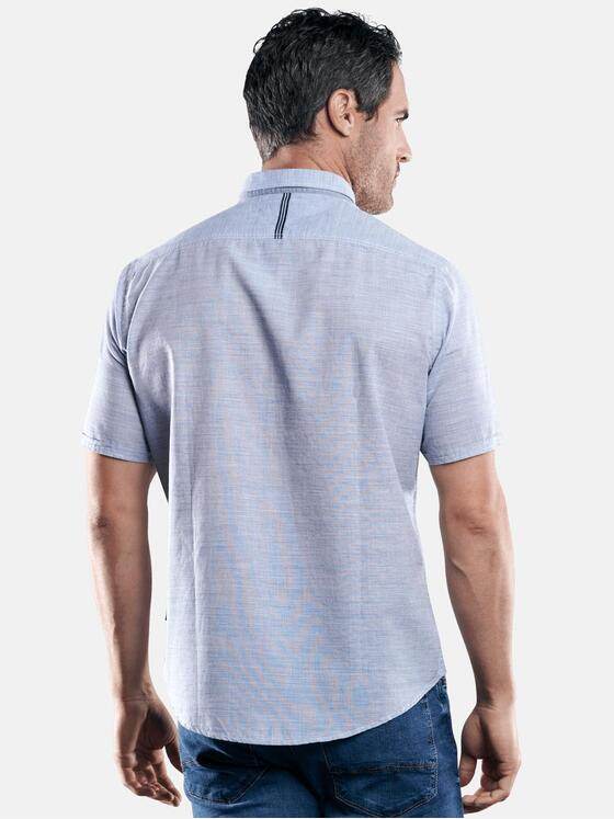 engbers Herren Hemd mit dezenten Kontrastdetails Himmelblau 29433