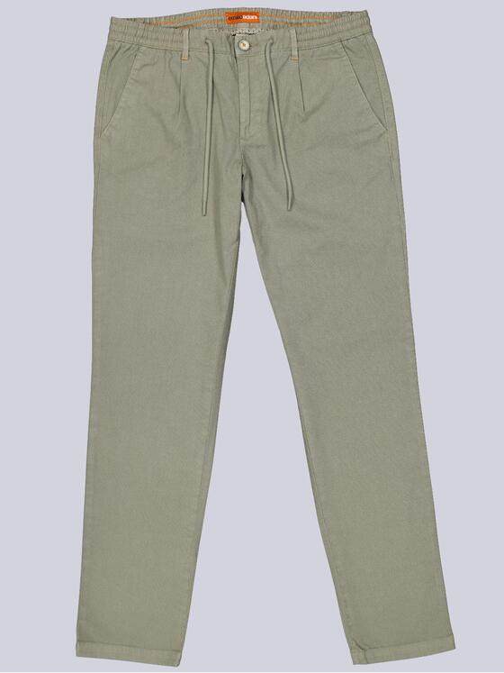 emilio adani Herren Chino regular Grün 39000