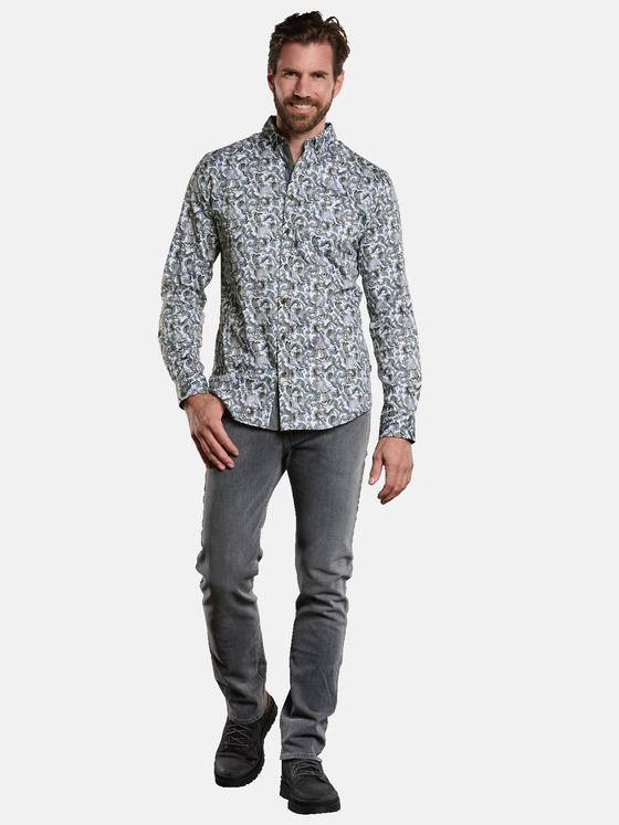 engbers Herren Hemd langarm Grün 34158
