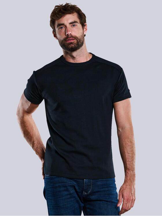 engbers Herren Basic-Shirt "My Favorite" organic Schwarz 34379