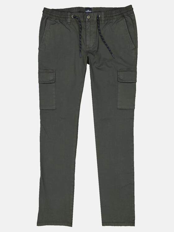 engbers Herren Cargohose mit Seitentaschen Grün 33218