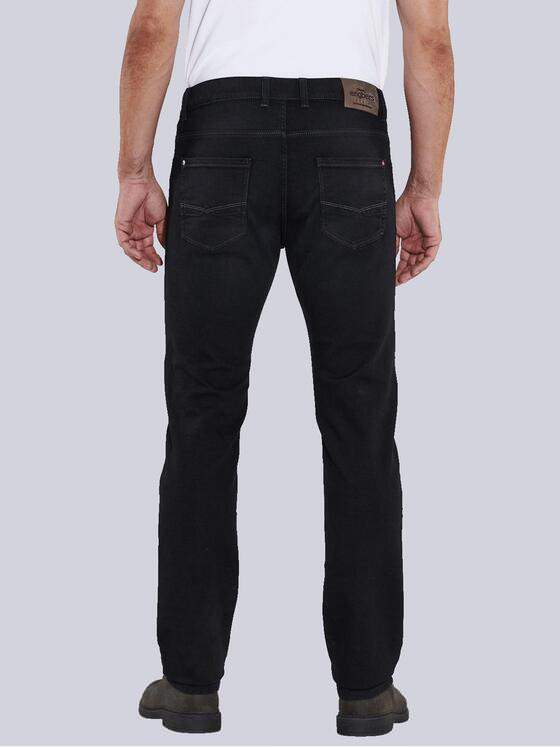 engbers Herren Thermolite Super-Stretch-Jeans Schwarz 35547