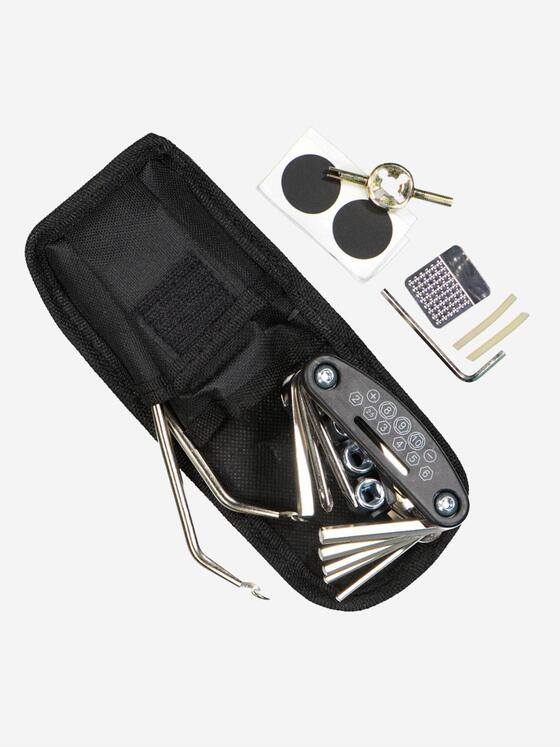 engbers Herren Fahrrad-Reparatur-Set Schwarz 37081
