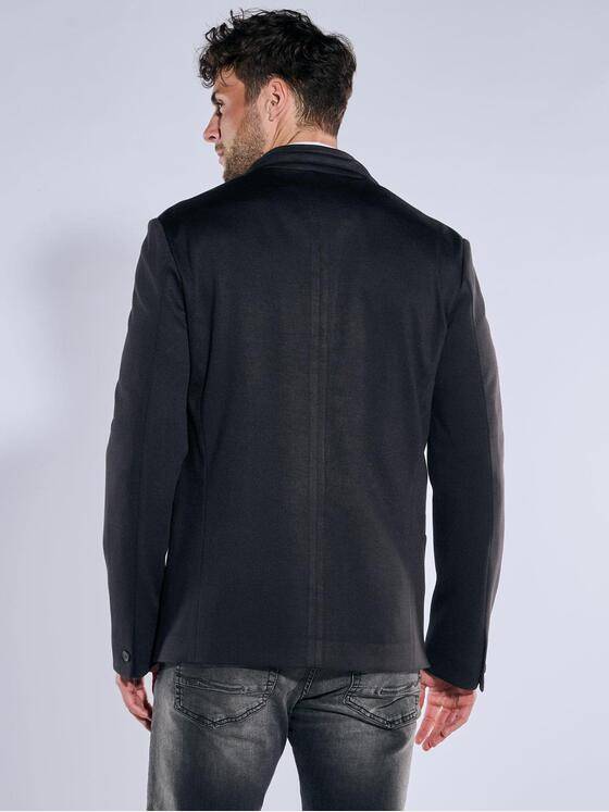 emilio adani Herren Anzug-Sakko slim fit Schwarz 39150