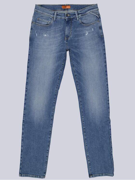 emilio adani Herren Super-Stretch-Jeans slim fit Blau 38348