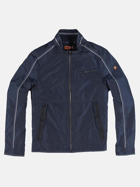 emilio adani Herren Strukturblouson Blau 31044