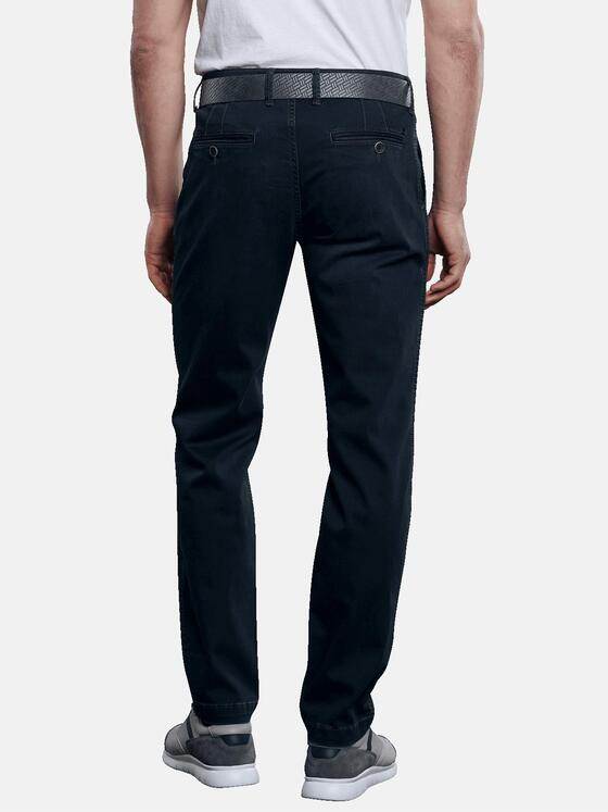 engbers Herren Moderne Denim-Chino Saphirblau 31286