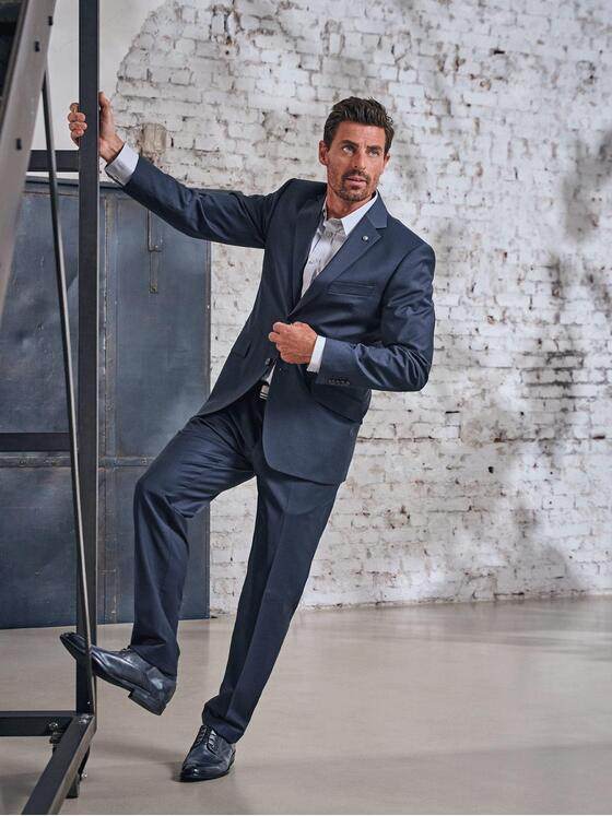 engbers Herren Anzug-Sakko slim fit "My Favorite" Blau 36374