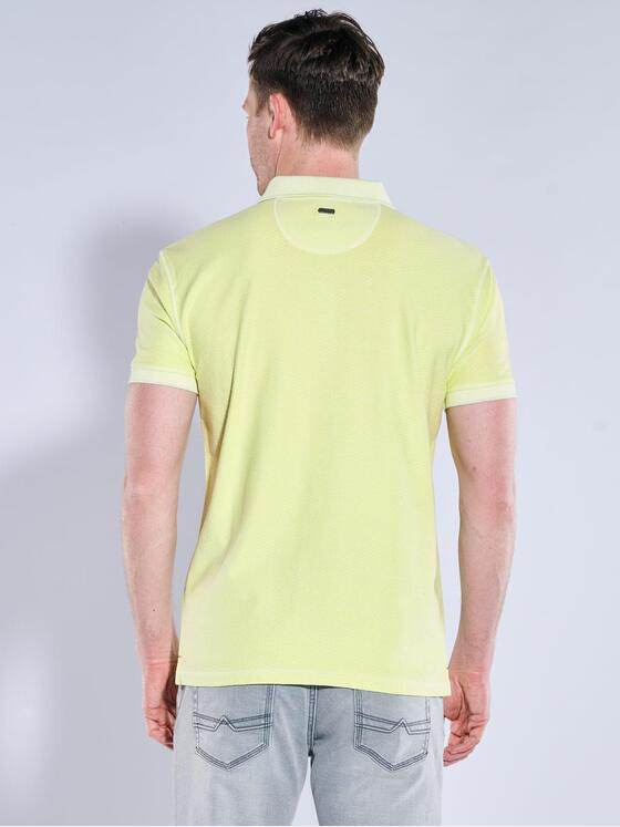 engbers Herren Polo-Shirt strukturiert Gelb 38452