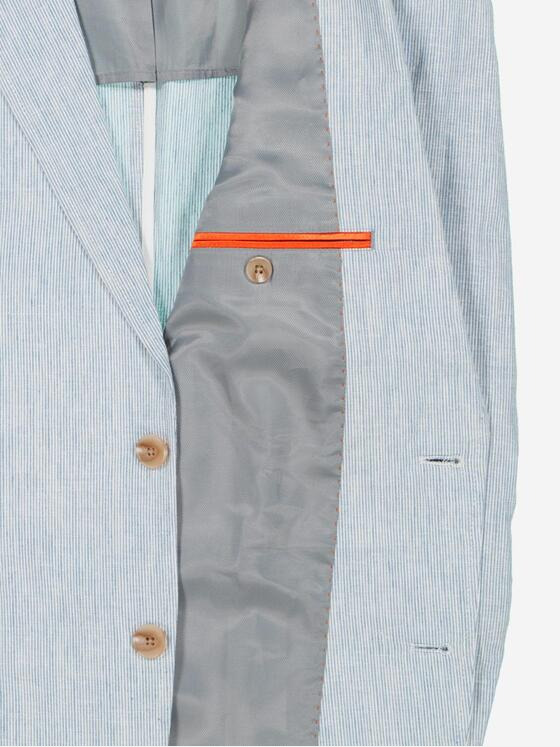 emilio adani Herren Freizeit-Sakko slim fit Blau 36524