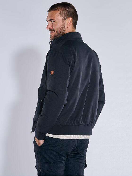 emilio adani Herren Blouson-Jacke regular Blau 37183