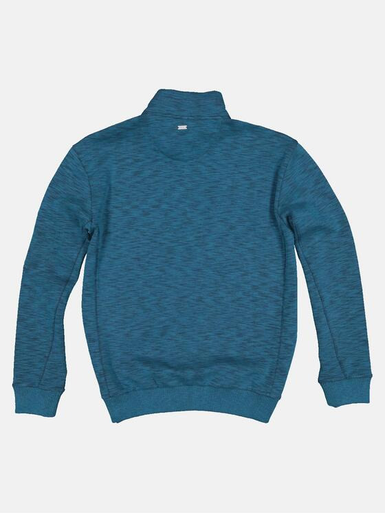 engbers Herren Sweatshirt Stehbund Cyanblau 32475